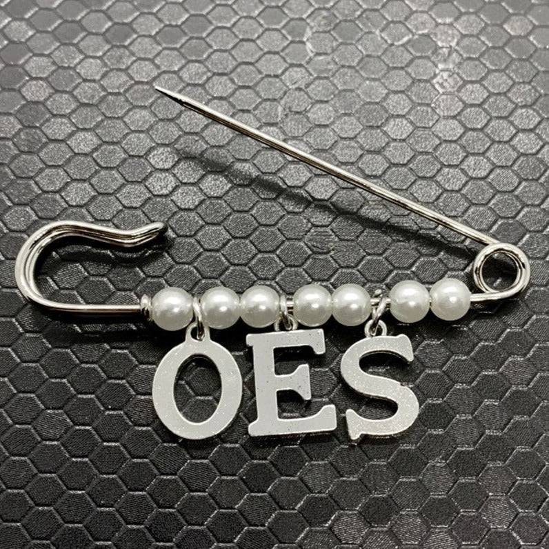 OES Lapel Pin - Handmade - Bricks Masons