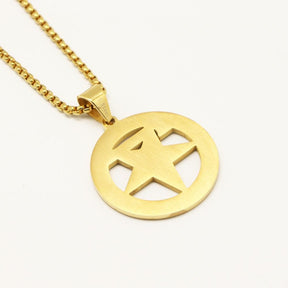 OES Necklace - Gold Color - Bricks Masons