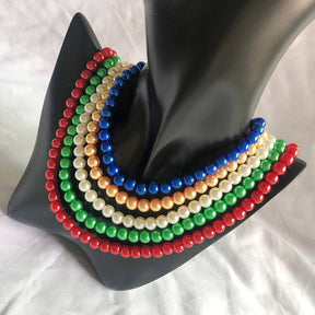 OES Necklace - Handmade Pearl - Bricks Masons