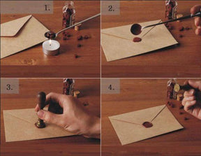 OES Wax Seal - Wood Handle - Bricks Masons
