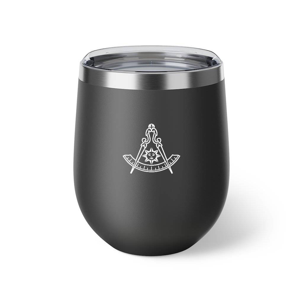 Past Master Blue Lodge Vacuum Cup - 12oz Copper - Bricks Masons