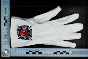 Knights Templar Commandery Gloves - IN HOC SIGNO VINCES