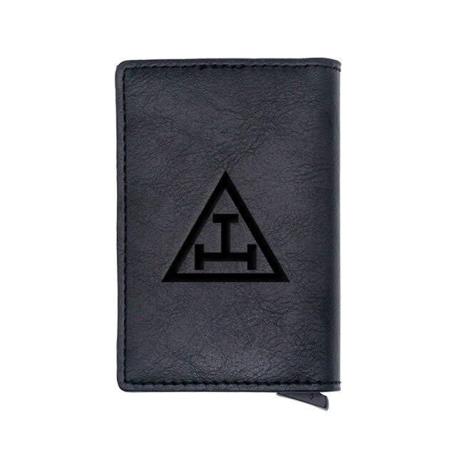 Royal Arch Chapter Wallet - Triple Tau & Credit Card Holder (4 Colors)