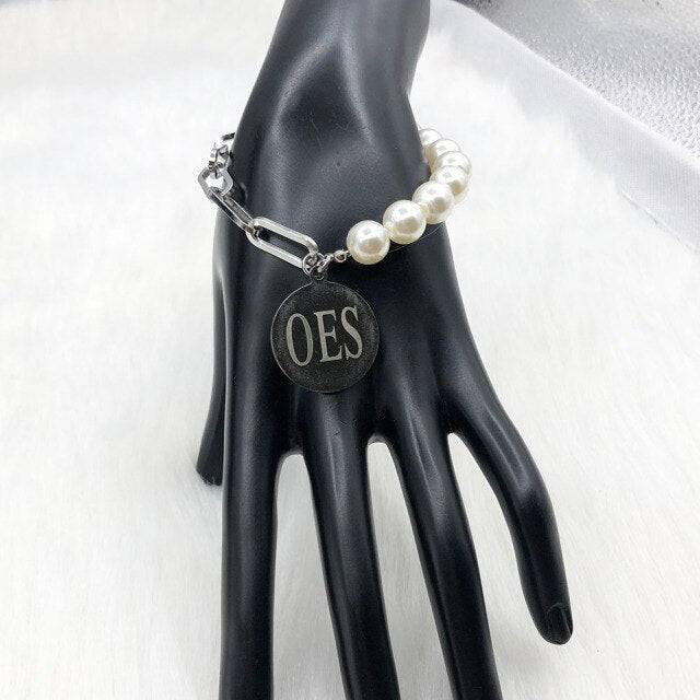 OES Necklace - Handmade Fittings Pearl