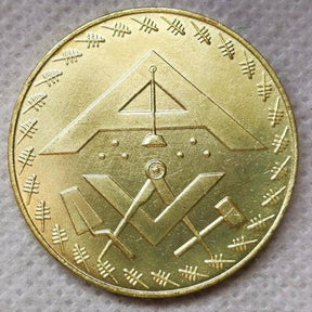 Masonic French Regulation Coin - Loge des Droits de l'Homme