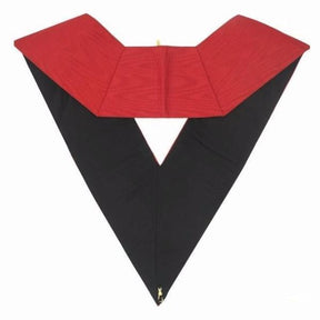 Master of Ceremonies 18th degree Scottish Rite Collar - Red Moire