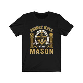 Masonic T-Shirt - Prince Hall - Bricks Masons