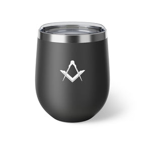 Master Mason Blue Lodge Vacuum Cup - Various Colors Square & Compass - Bricks Masons