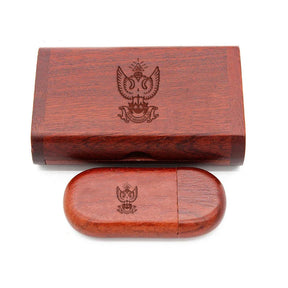 33rd Degree Scottish Rite USB Flash Drives - Wings Up Various Wood Colors - Bricks Masons