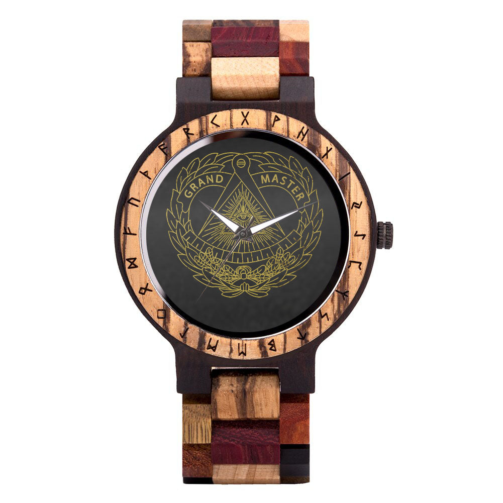 Grand Master Blue Lodge Wristwatch - Various Colors - Bricks Masons