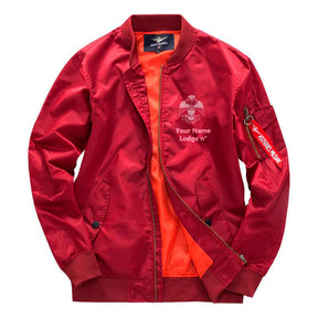 32nd Degree Scottish Rite Jacket - Wings Down Various Colors - Bricks Masons