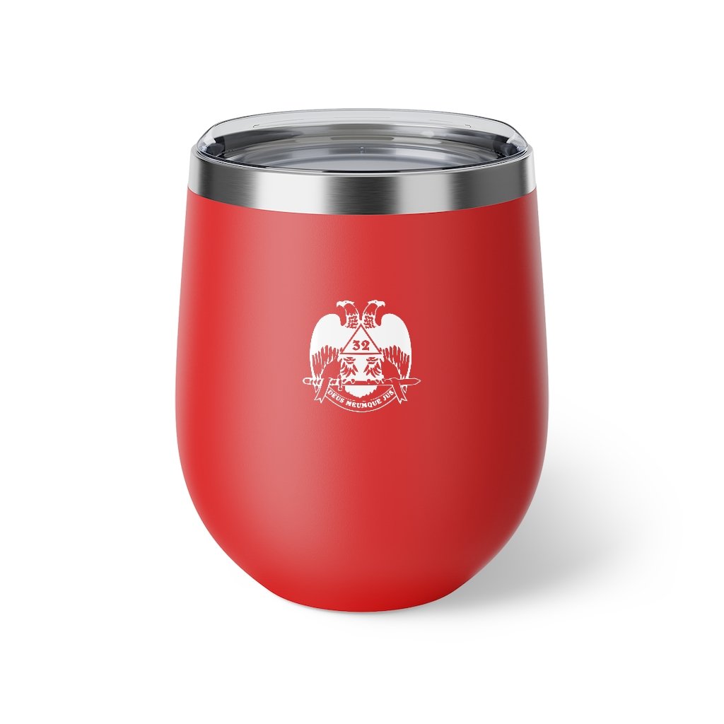 32nd Degree Scottish Rite Vacuum Cup - Wings Down Various Colors - Bricks Masons