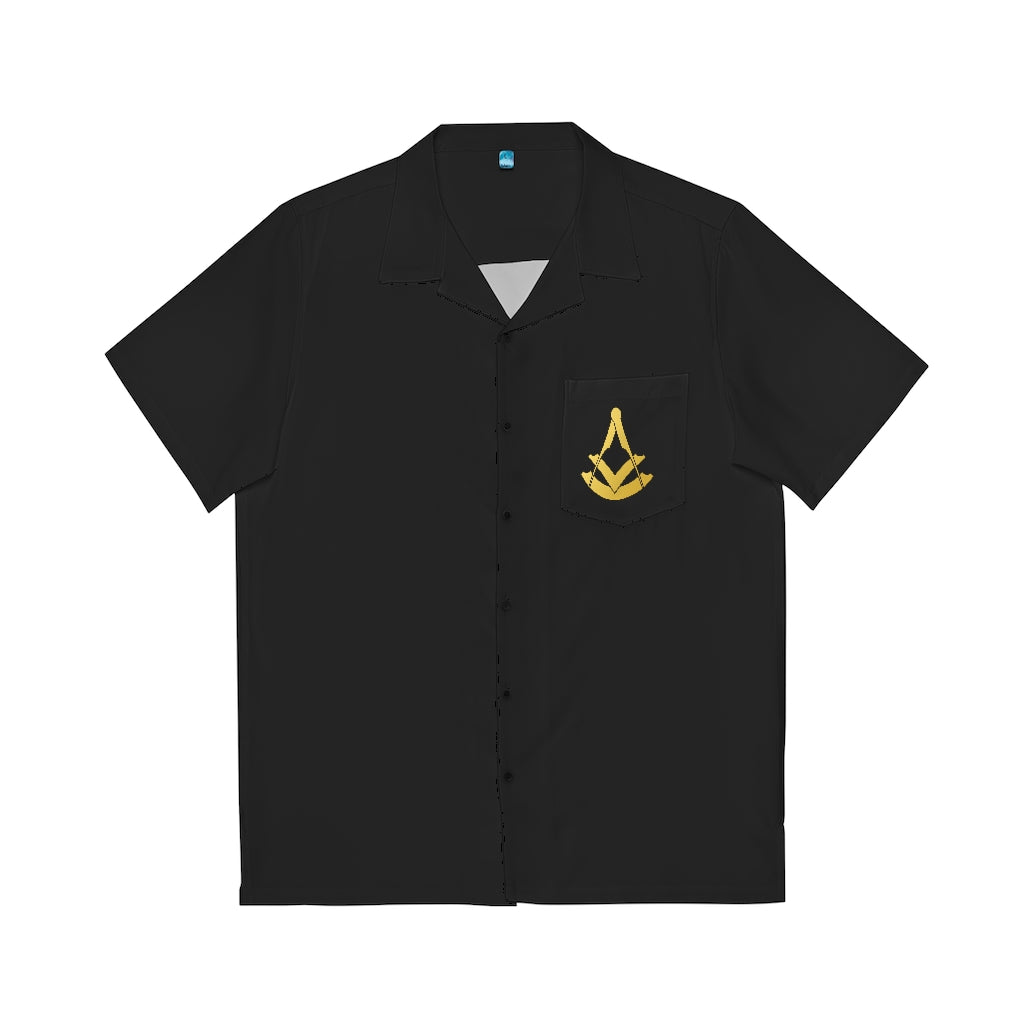 Past Master Blue Lodge T-Shirt - Black - Bricks Masons