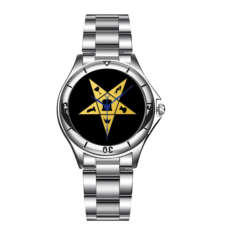 OES Wristwatch - Stainless Steel - Bricks Masons