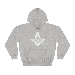 Master Mason Blue Lodge Hoodie - Christmas Ugly Square and Compass G - Bricks Masons