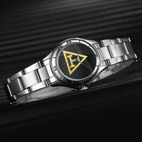 Royal Arch Chapter Wristwatch - Stainless Steel - Bricks Masons