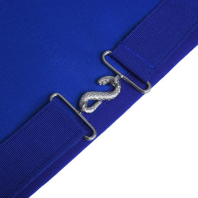 Senior Deacon Blue Lodge Officer Apron - Royal Blue - Bricks Masons