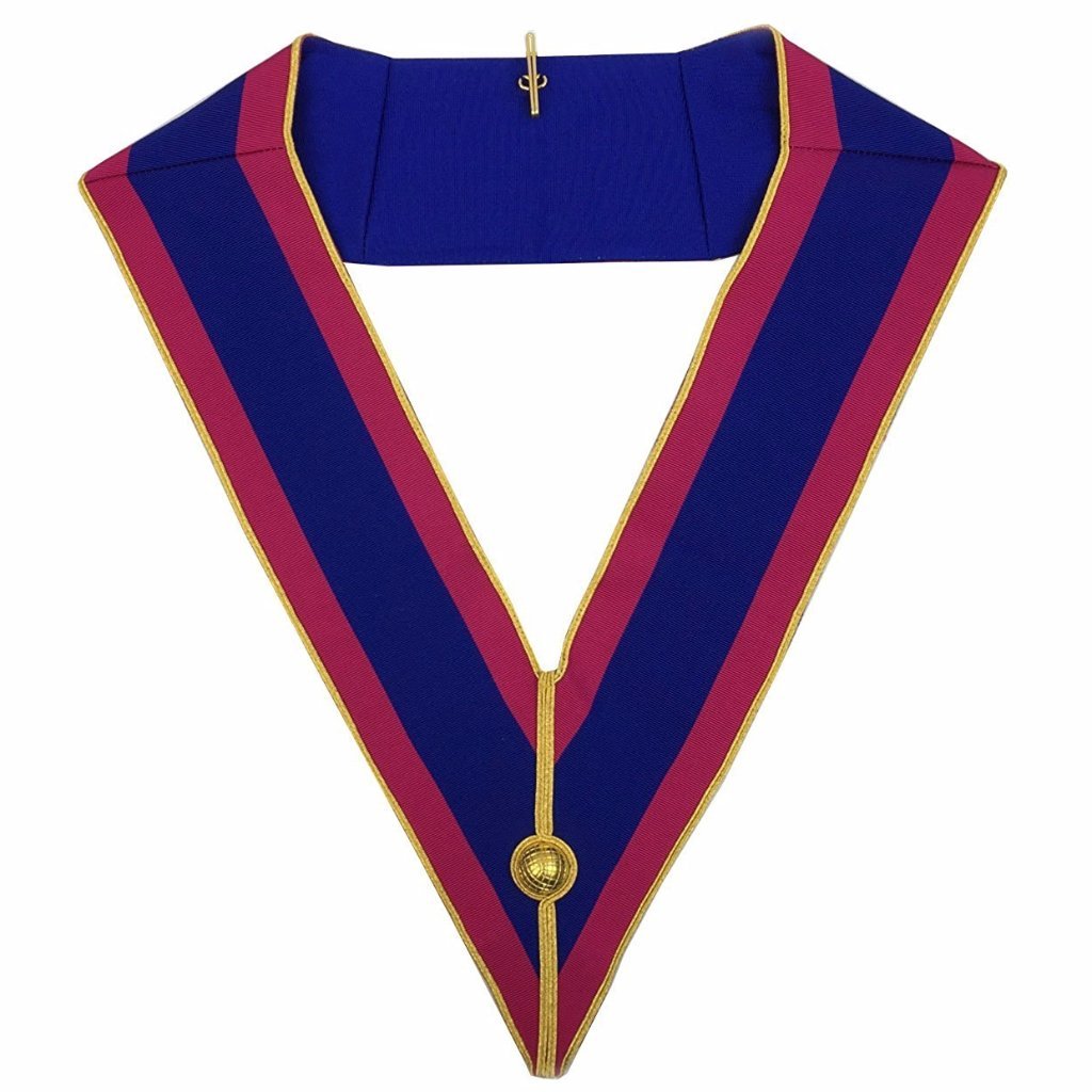 Provincial Mark Collar - Pink & Blue - Bricks Masons