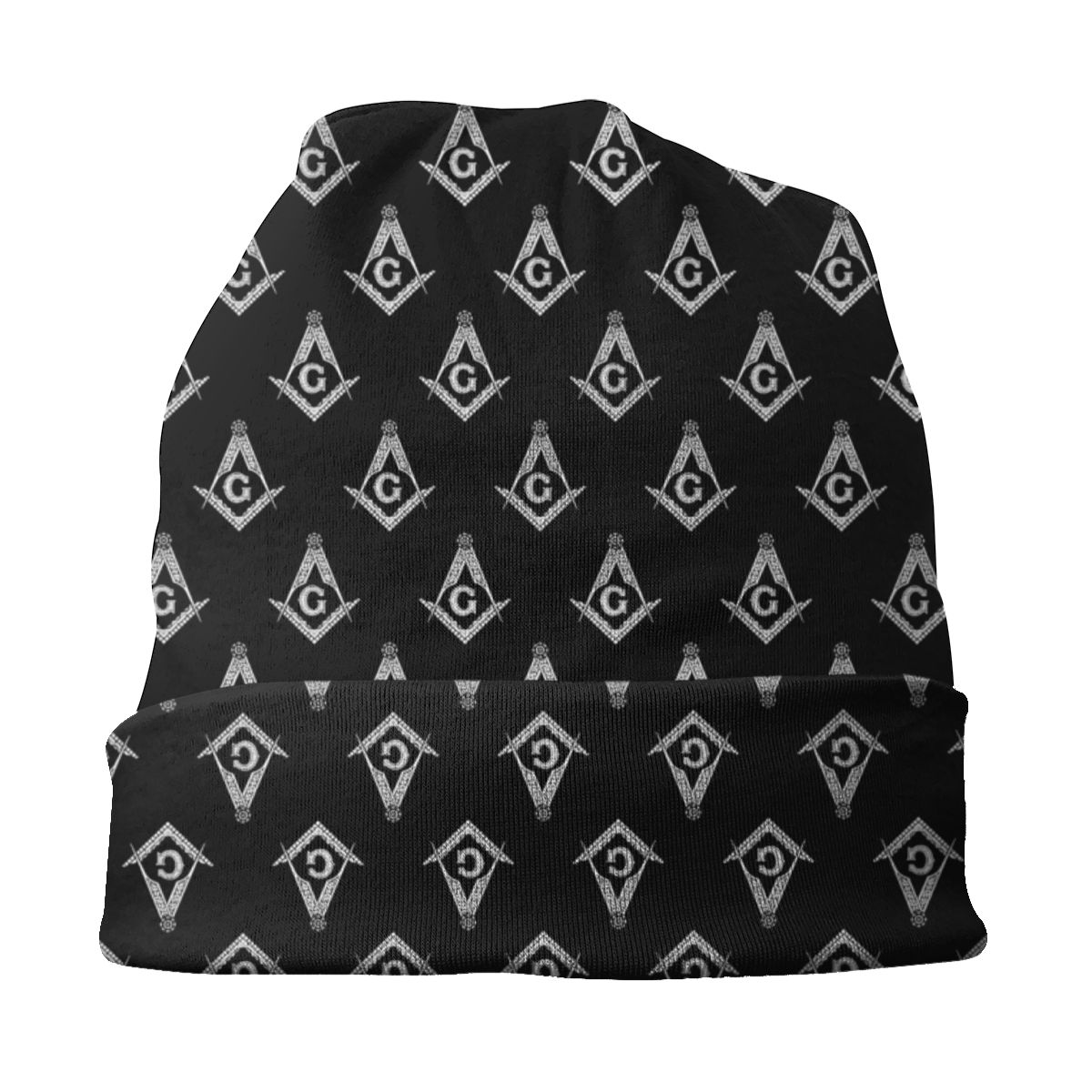 Master Mason Blue Lodge Beanie - Thermal Elastic Bonnet - Bricks Masons