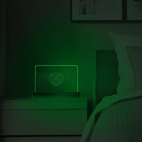 Grand Master Blue Lodge LED Sign - 3D Glowing light - Bricks Masons