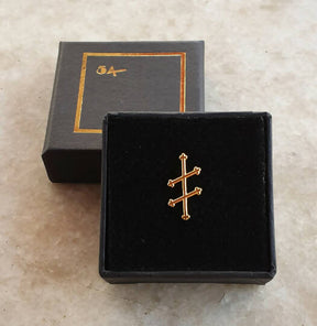 Inspector General of the 33rd Degree Scottish Rite Lapel Pin – Brass Metal - Bricks Masons