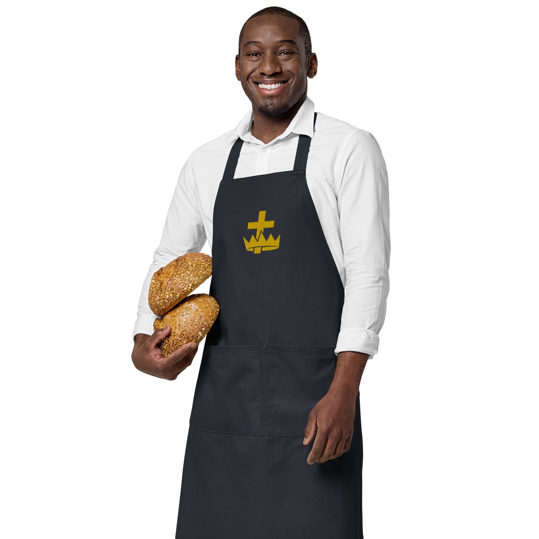 Knights Templar Commandery Kitchen Apron - Various Cotton Colors - Bricks Masons
