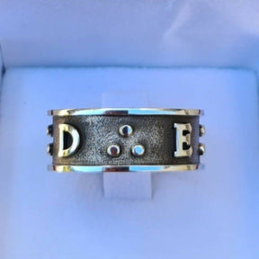 Knights Templar Commandery Ring - 925K Sterling Silver - Bricks Masons