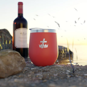 Knights Templar Commandery Vacuum Cup - Various Colors - Bricks Masons