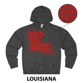 Masonic Hoodie - LOUISIANA State - Bricks Masons