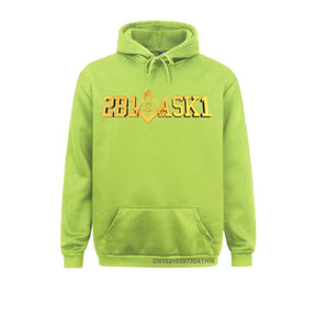 Master Mason Blue Lodge Hoodie - 2B1ASK1 (Multiple Colors) - Bricks Masons