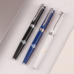 Master Mason Blue Lodge Pen - Multiple Colors - Bricks Masons