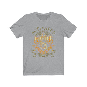 Masonic T-Shirt - Activated by Light - Bricks Masons