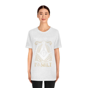 Masonic T-Shirt - I Call Them Family - Bricks Masons