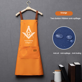 Master Mason Blue Lodge Work Apron - Various Colors - Bricks Masons