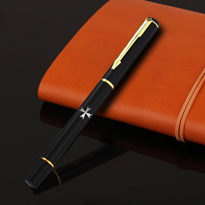 Order Of Malta Commandery Pen - Various Colors - Bricks Masons