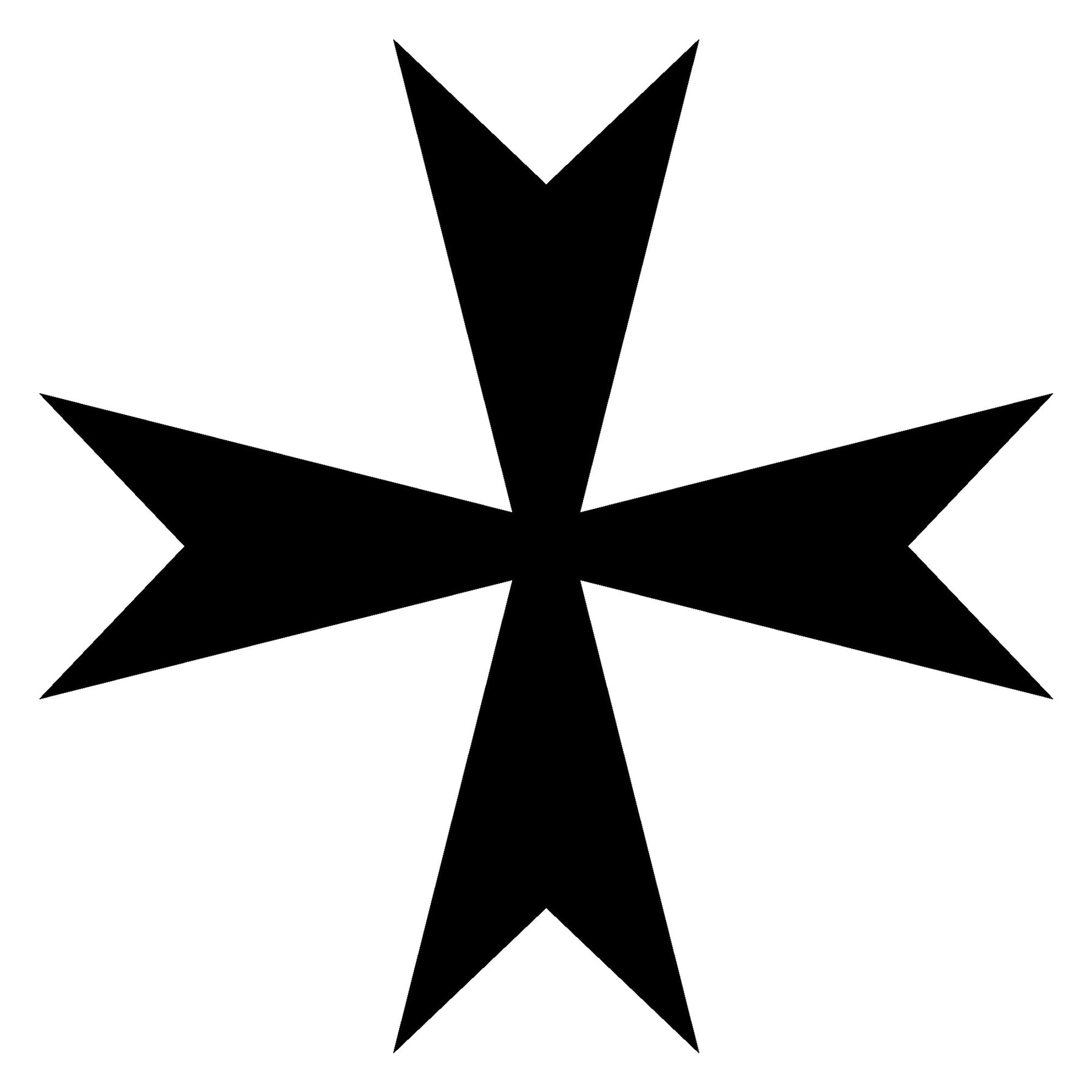 Order of Malta Commandery Wallet - Genuine Leather Bifold - Bricks Masons