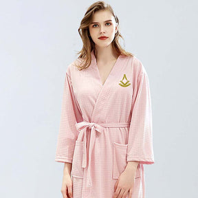 Past Master Blue Lodge Bathrobe - Various Colors - Bricks Masons
