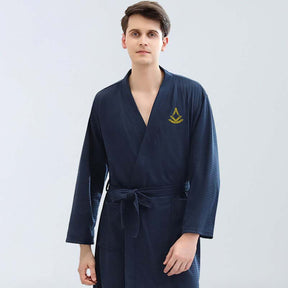 Past Master Blue Lodge Bathrobe - Various Colors - Bricks Masons