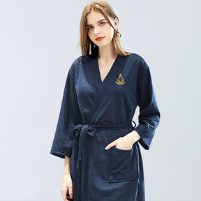 Past Master Blue Lodge Bathrobe - Various Colors - Bricks Masons