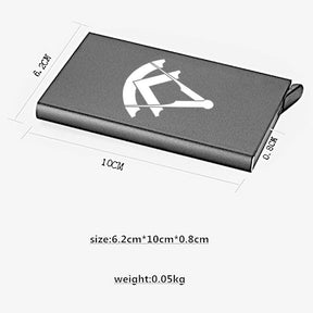 Past Master Blue Lodge Credit Card Holder - Various Colors - Bricks Masons