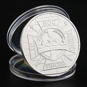 Knights Templar Commandery Coin - Crusades Souvenir Commemorative - Bricks Masons