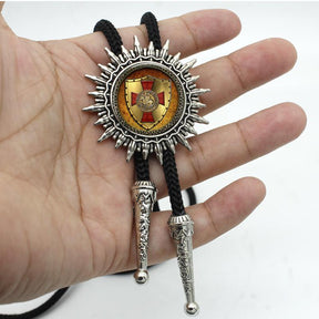 Knights Templar Commandery Bolo Tie - Cowboy [Multiple Variations] - Bricks Masons