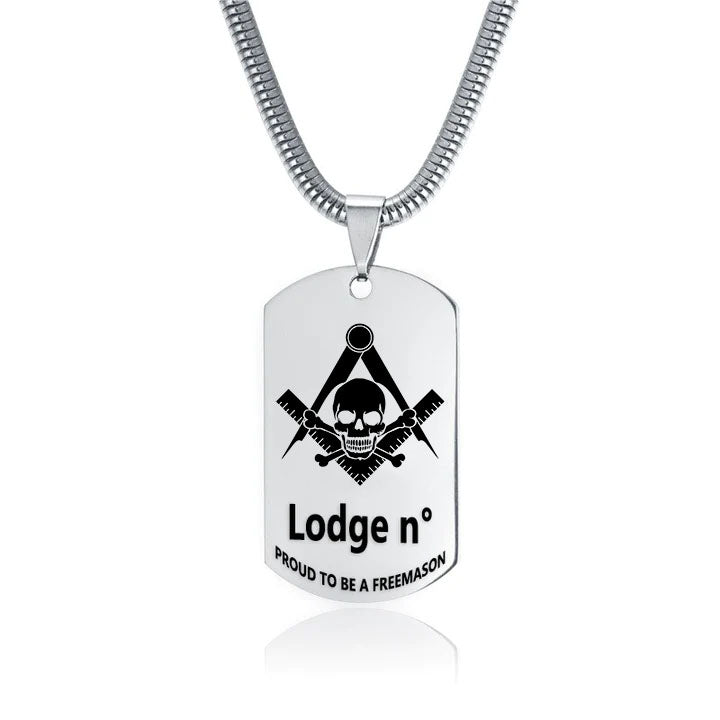 Widows Sons Necklace - (Various Colors) - Bricks Masons