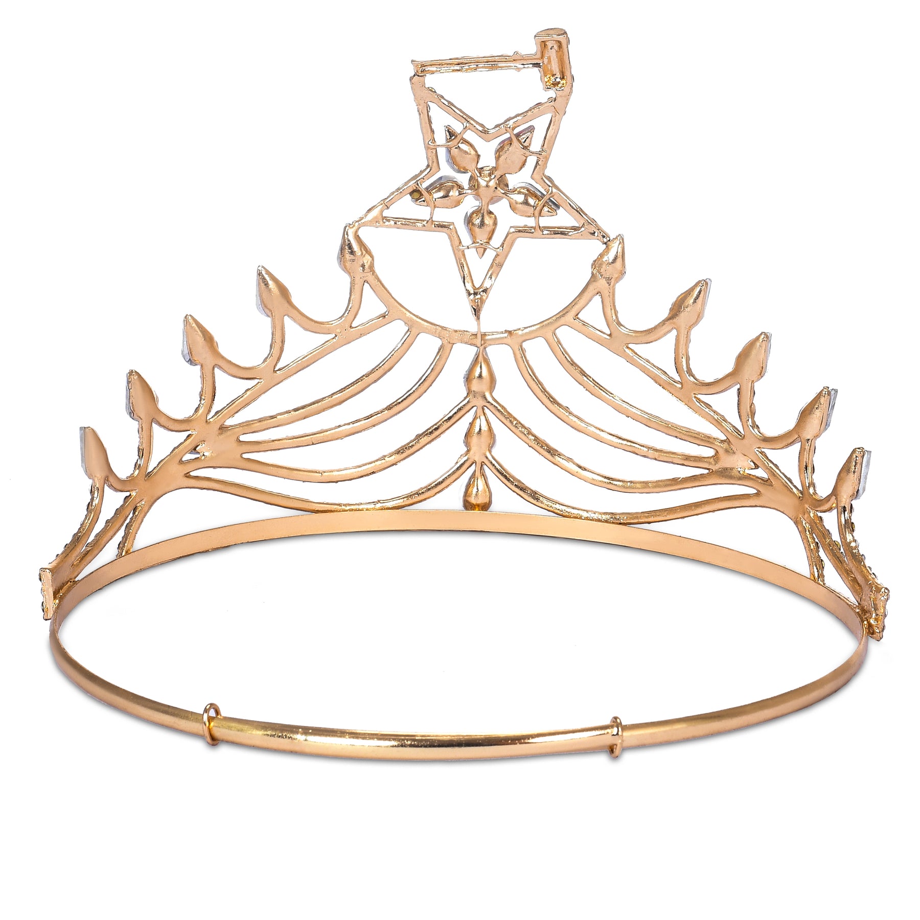 Worthy Matron OES Crown - Colorful Star - Bricks Masons